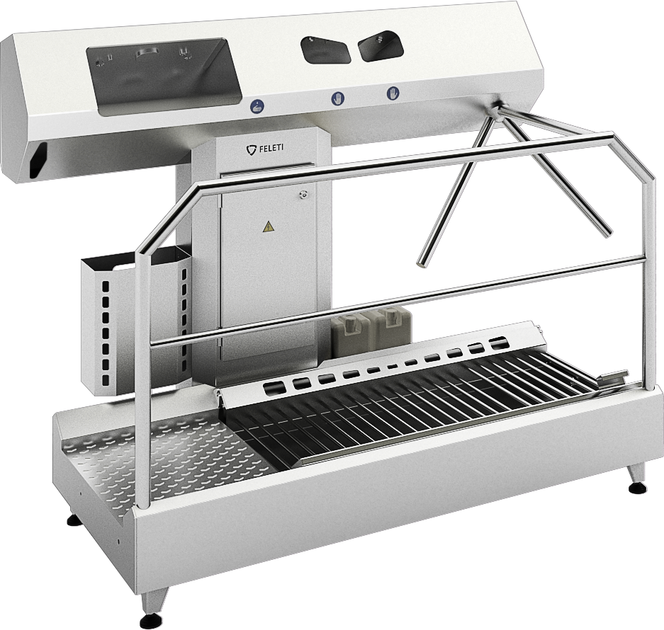Станция гигиены рук и обуви Feleti SO-2