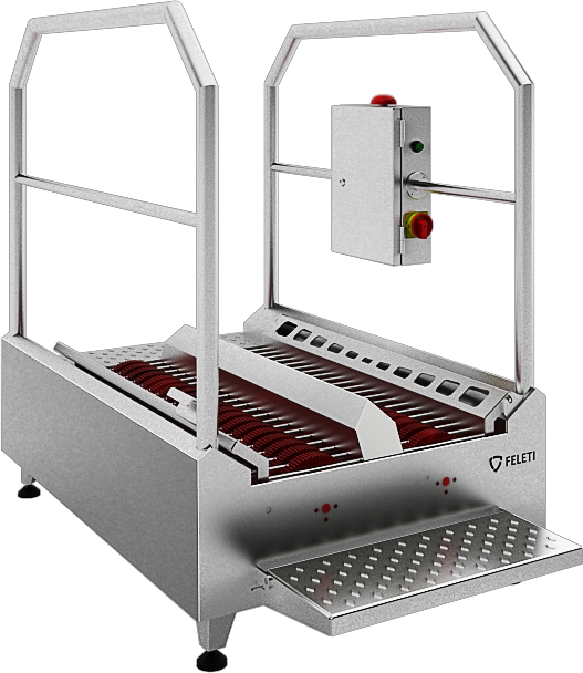 Станция гигиены обуви проходная Feleti SNP-2/900